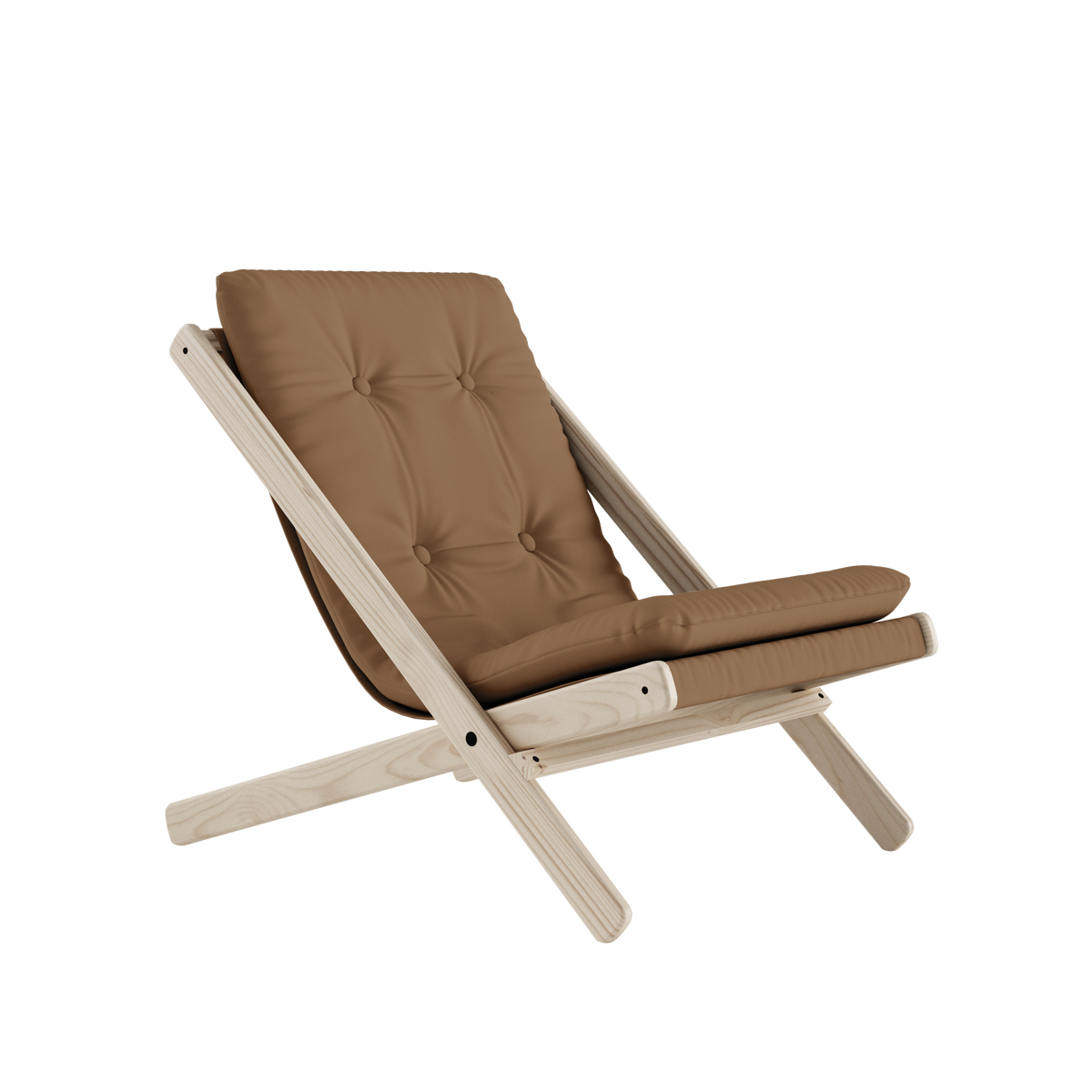 BOOGIE RAW BEECH W. BOOGIE MATTRESS MOCCA