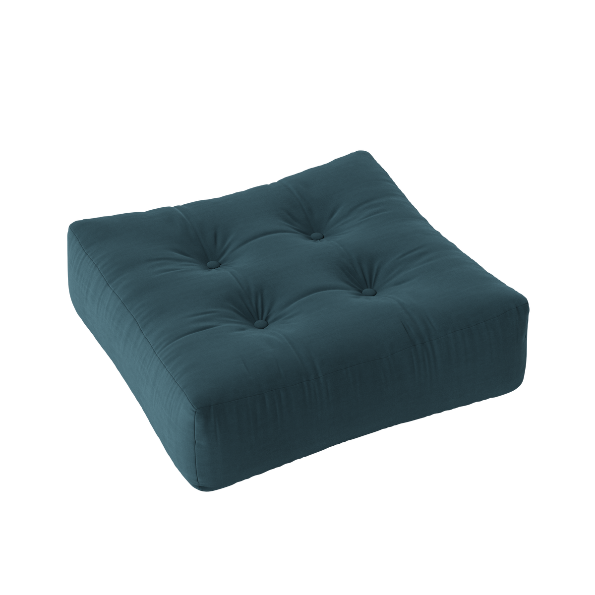 MORE POUF BLEU PETROLE