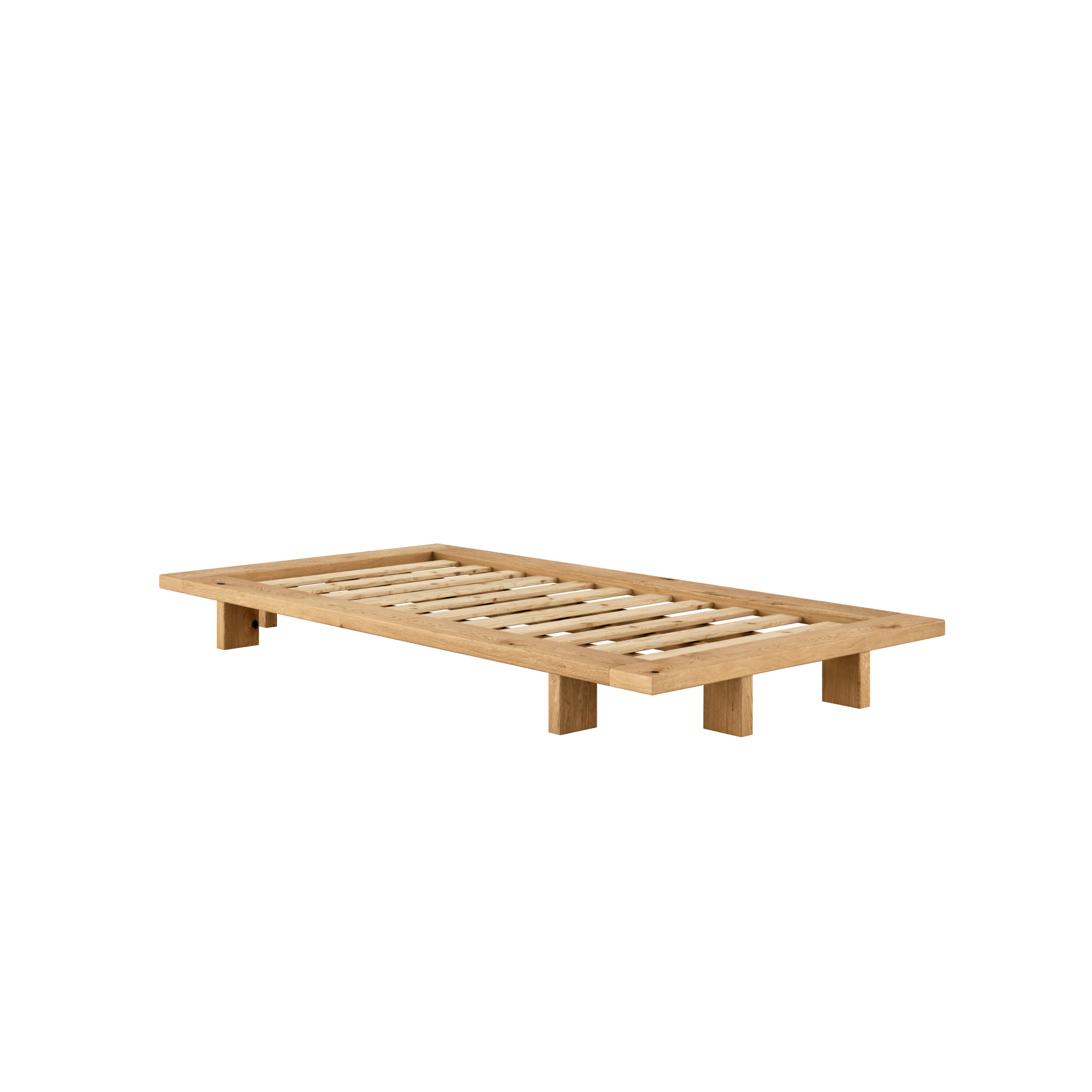 JAPAN BED OAK 90 X 200