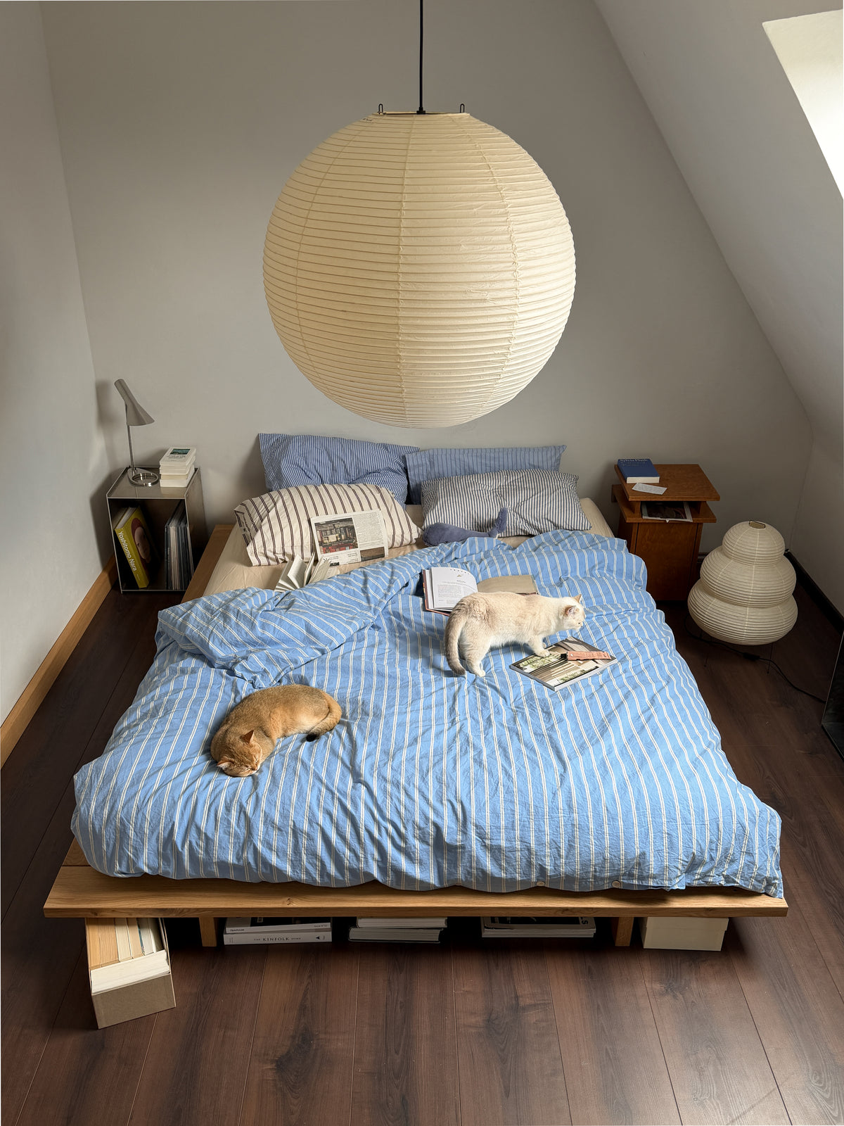 JAPAN BED OAK 120 X 200