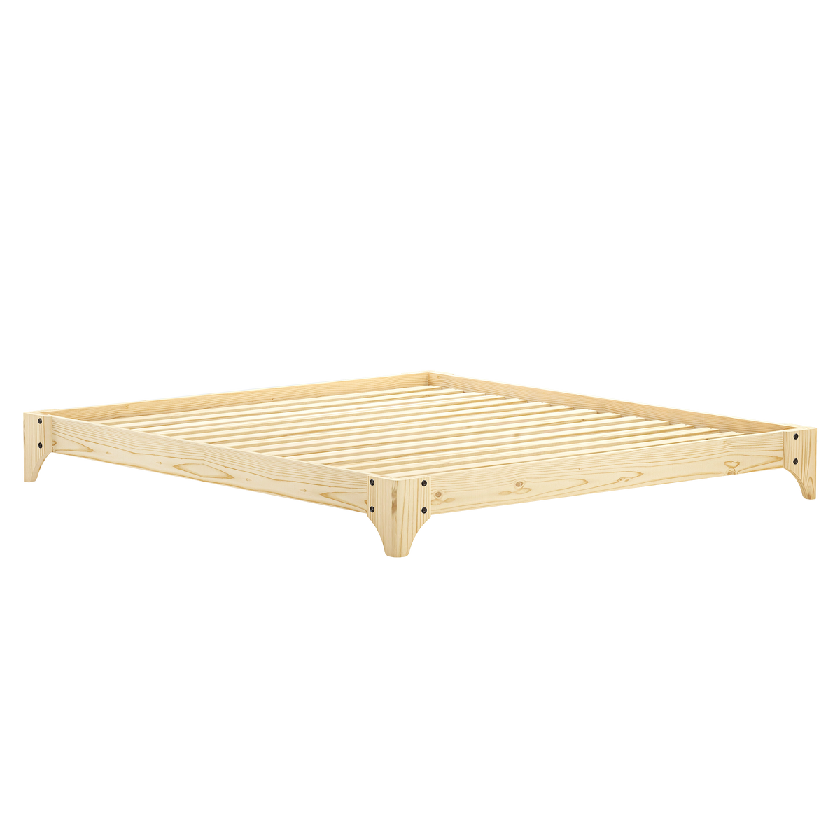ELAN BED CLEAR LACQUERED 180 X 200