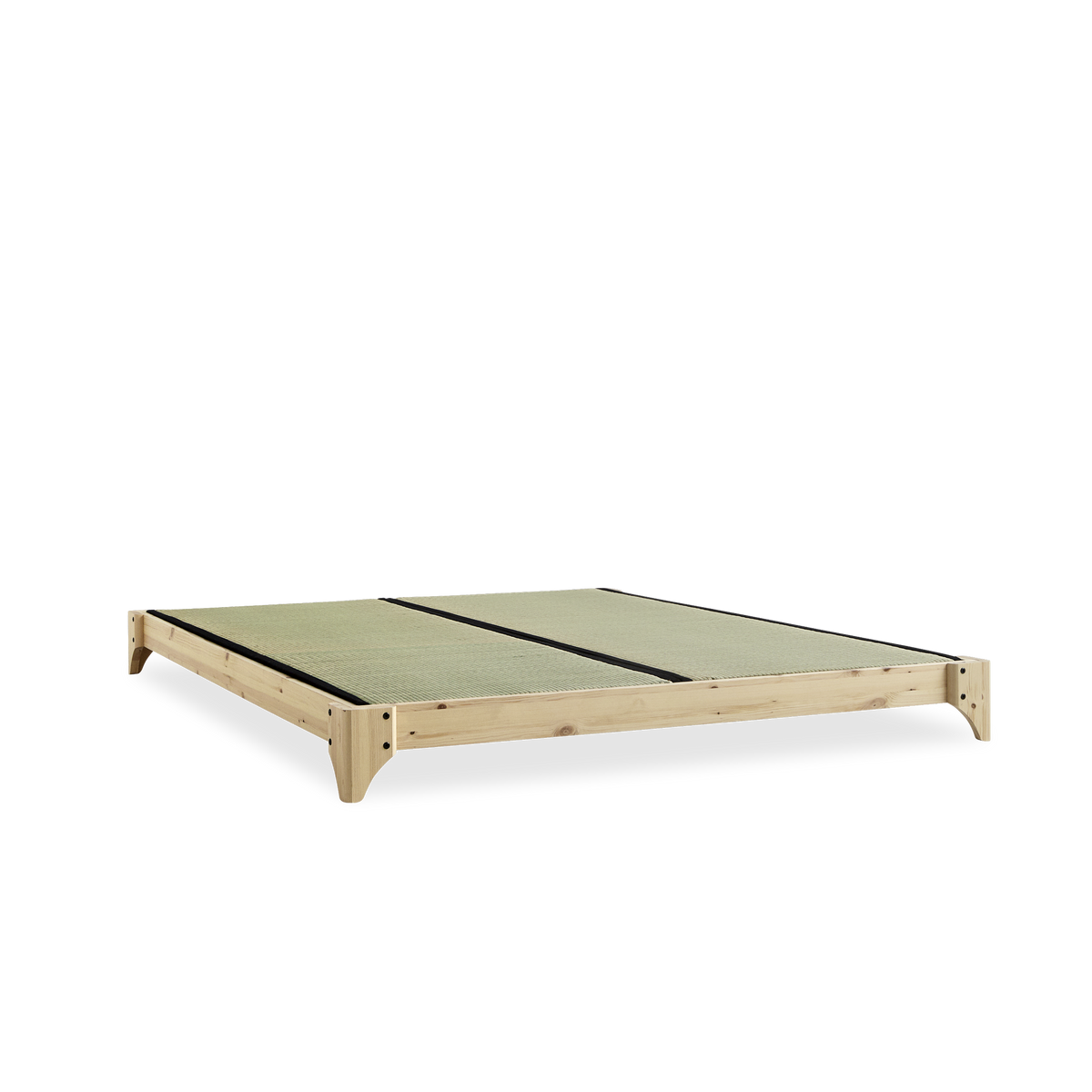 ELAN BED CLEAR LACQUERED 180 X 200