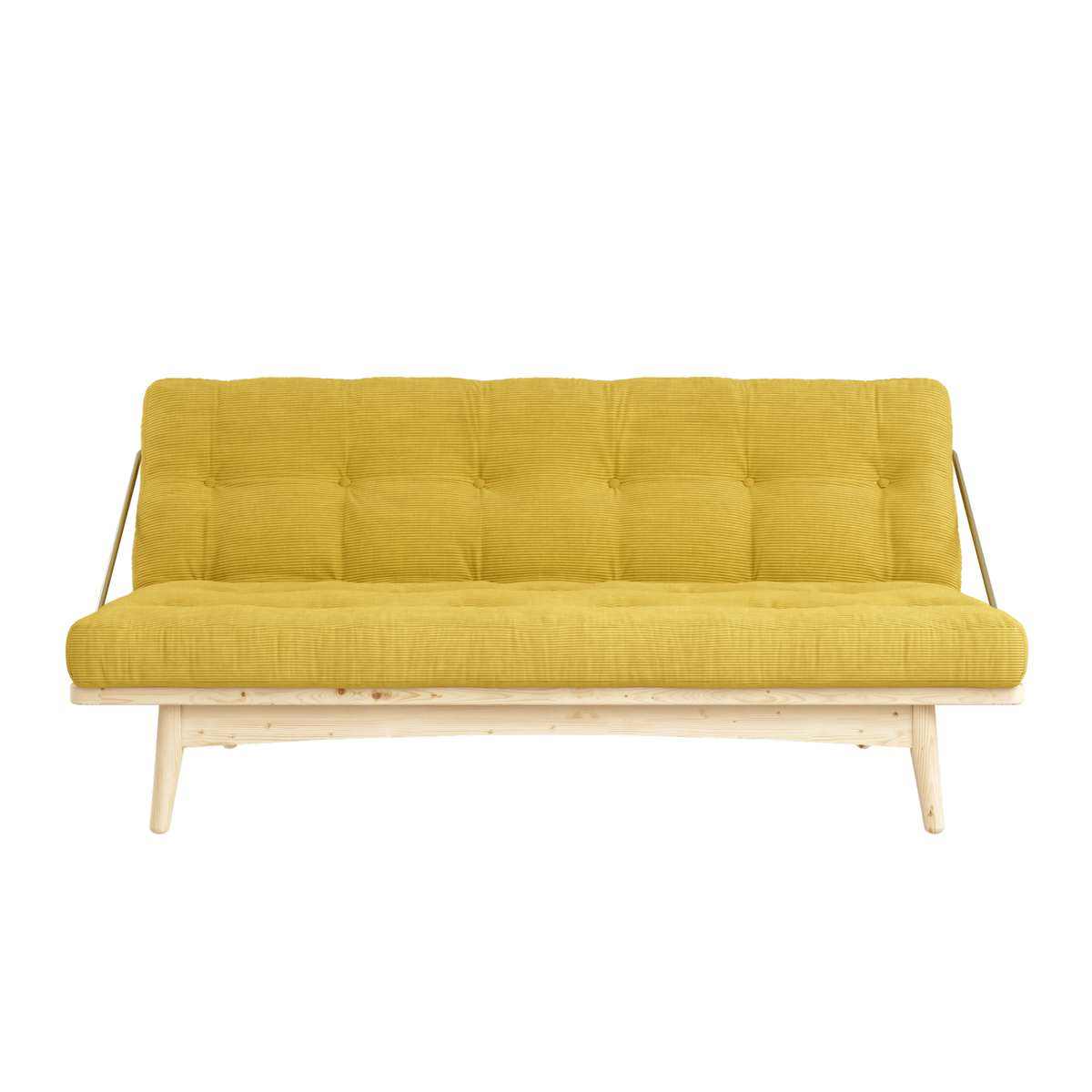 FOLK CLEAR LACQUERED W. 5-LAYER MIXED MATTRESS HONEY