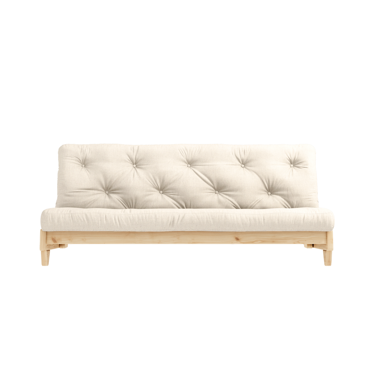 FRESH CLEAR LACQUERED W. FRESH MATTRESS OLIVE GREEN