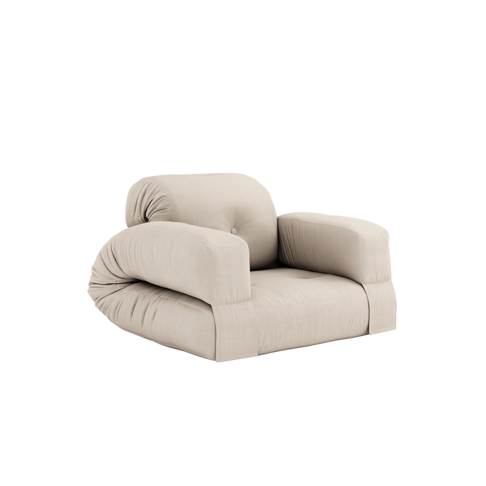 FAUTEUIL HIPPO BEIGE