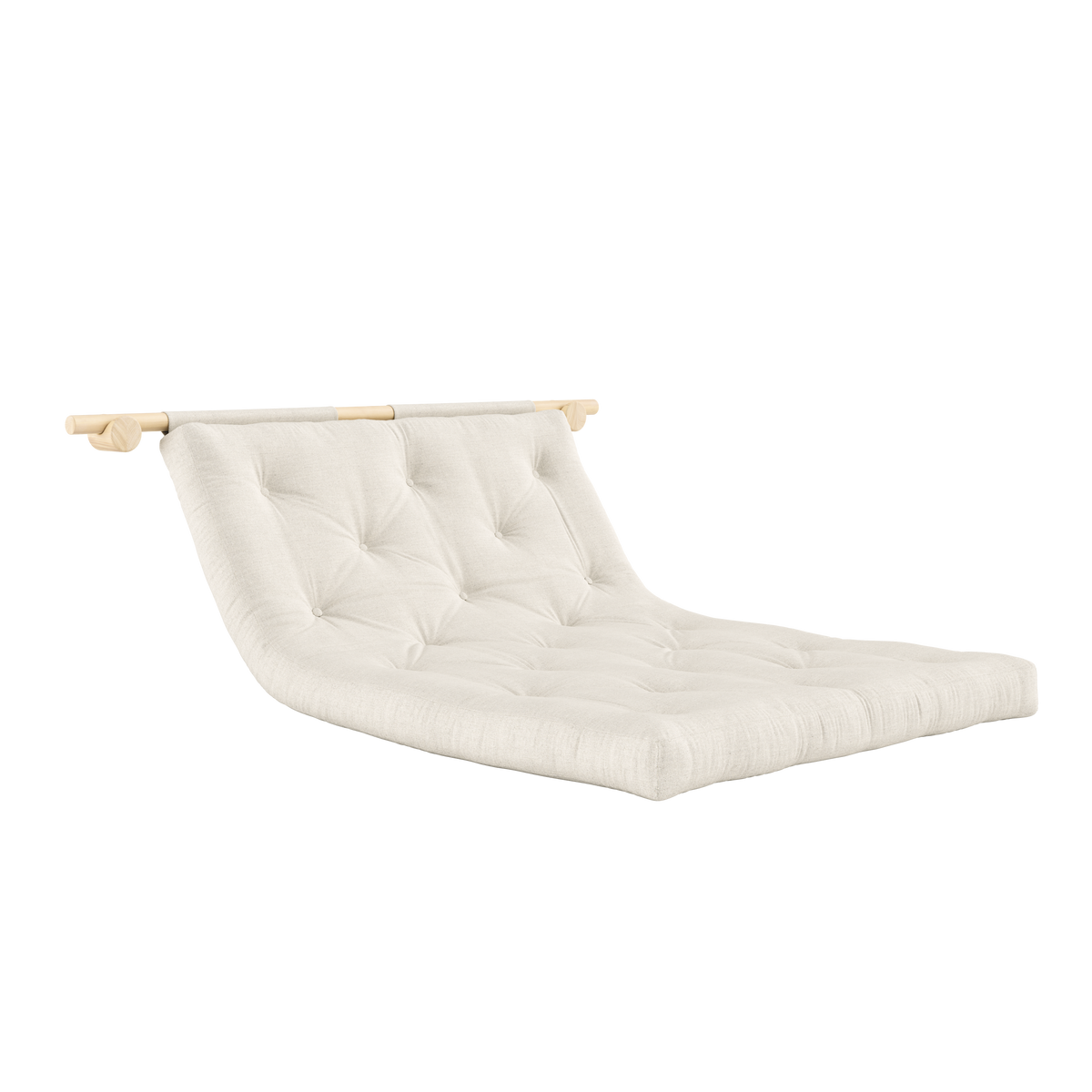 HOOKED RAW 135 x 200 W. BRAVO MATTRESS LINEN