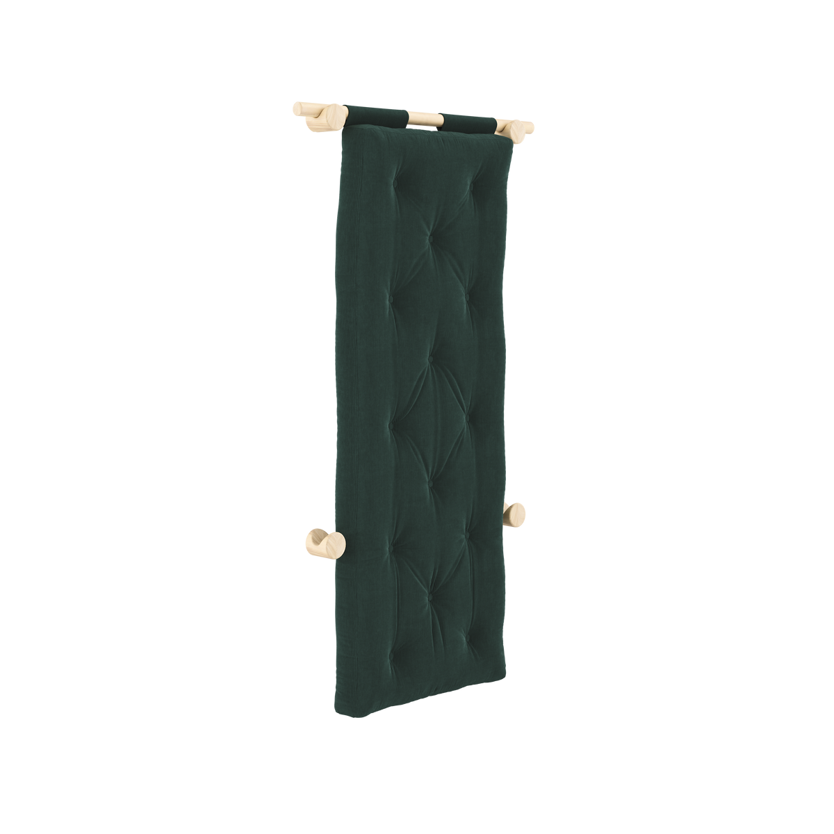 HOOKED RAW 75 x 200 W. BRAVO MATTRESS SEAWEED