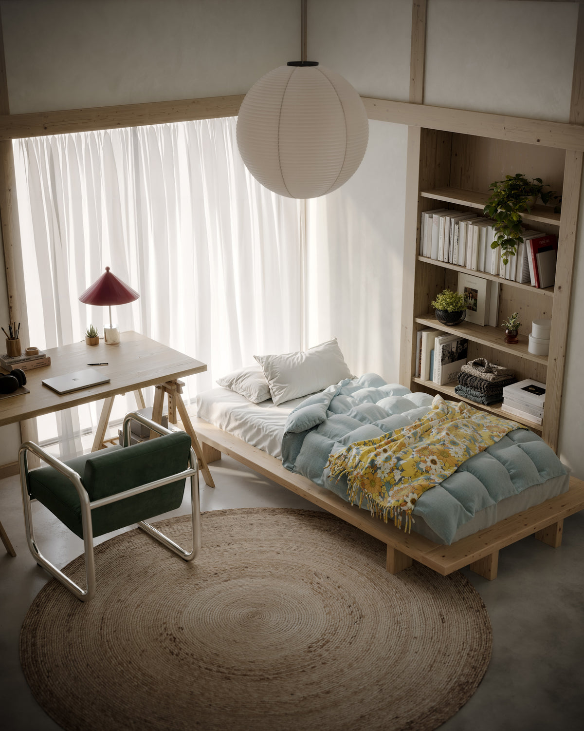 JAPAN BED RAW 90 X 200