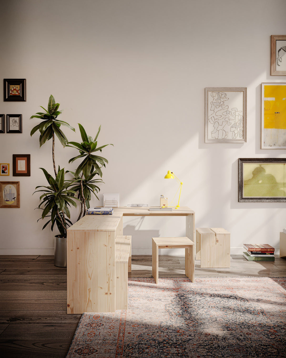 TABOURET JOIN-IN BRUT