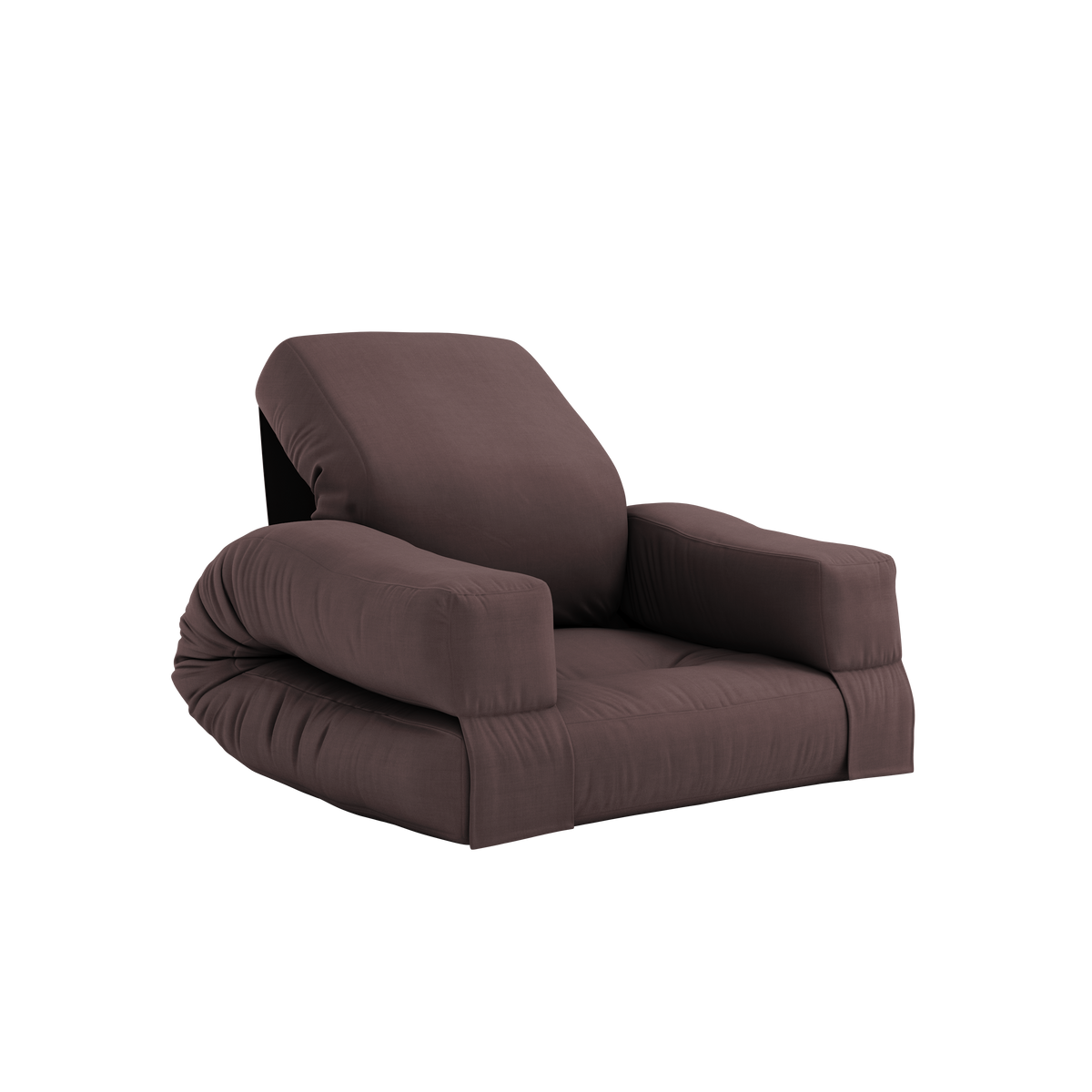 MINI HIPPO CHAIR MARRON