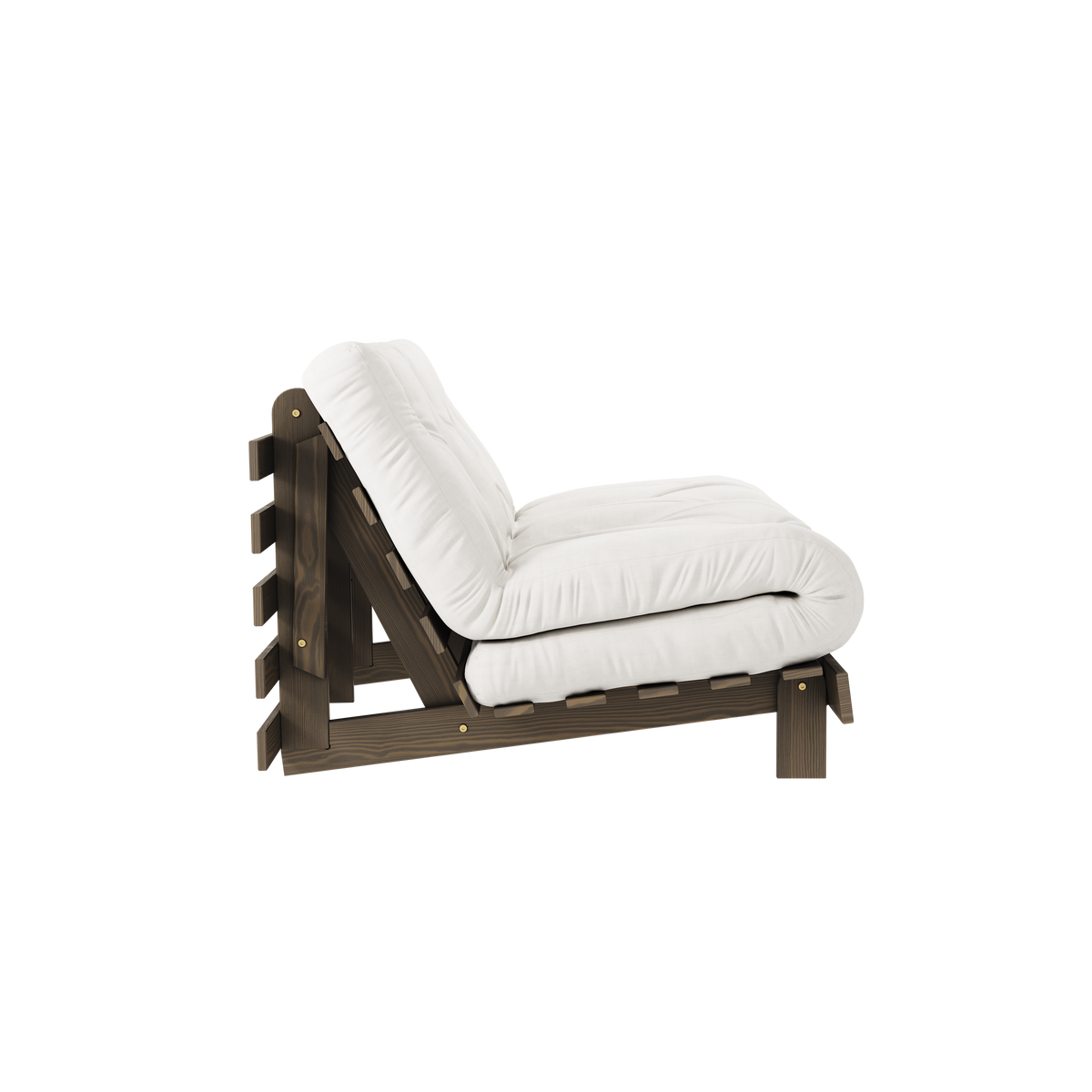 ROOTS CAROB BROWN 140 X 200 W. ROOTS MATTRESS NATURAL
