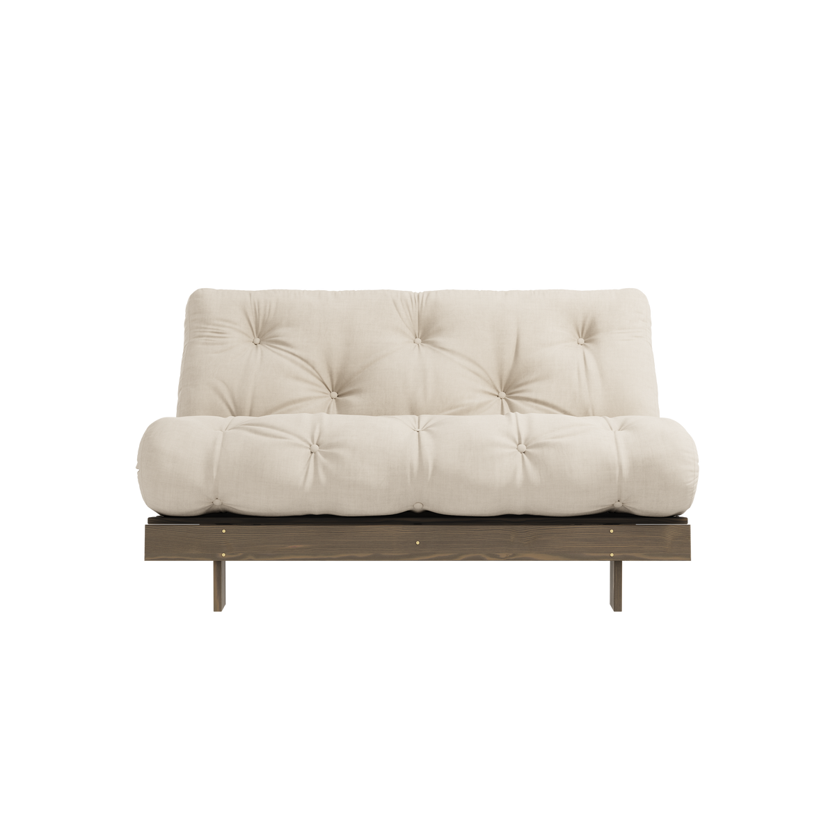 ROOTS CAROB BROWN 140 X 200 W. ROOTS MATTRESS BEIGE