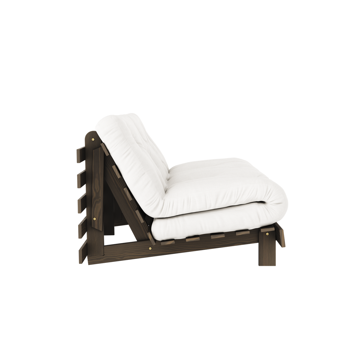 ROOTS CAROB BROWN 160 X 200 W. ROOTS MATTRESS NATURAL