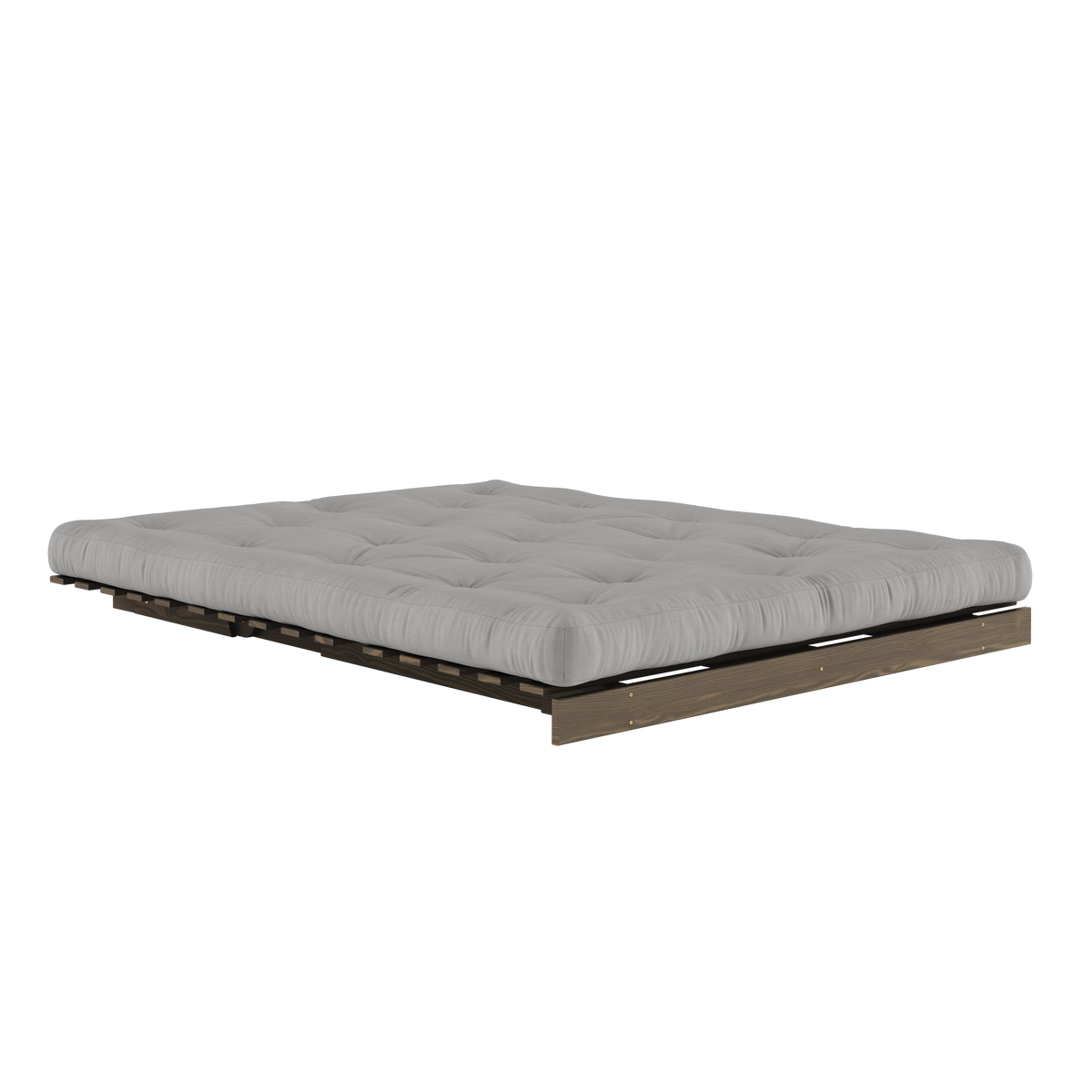 ROOTS CAROB BROWN 160 X 200 W. ROOTS MATTRESS GREY