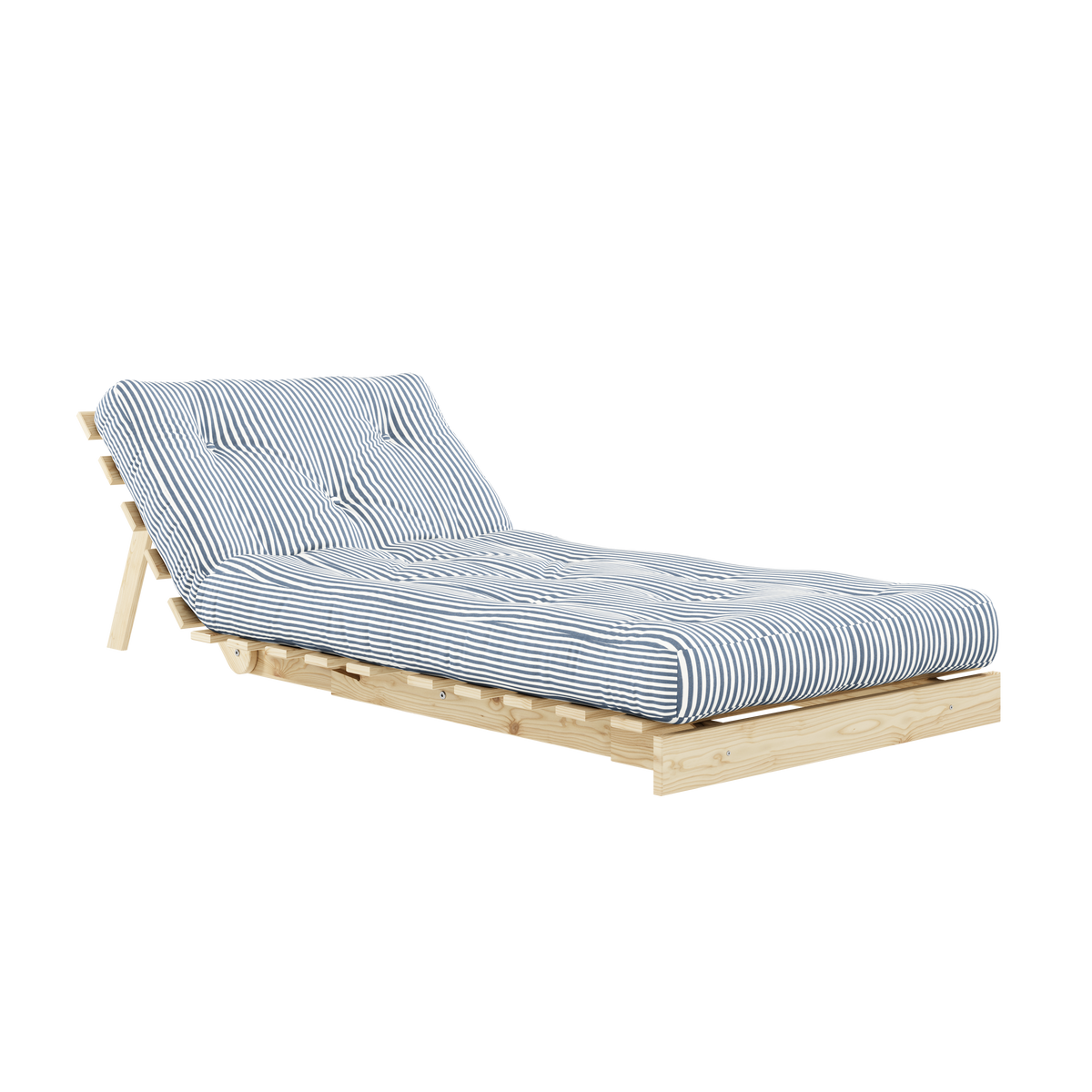 ROOTS RAW 90 X 200 W. ROOTS MATTRESS BEACH BLUE