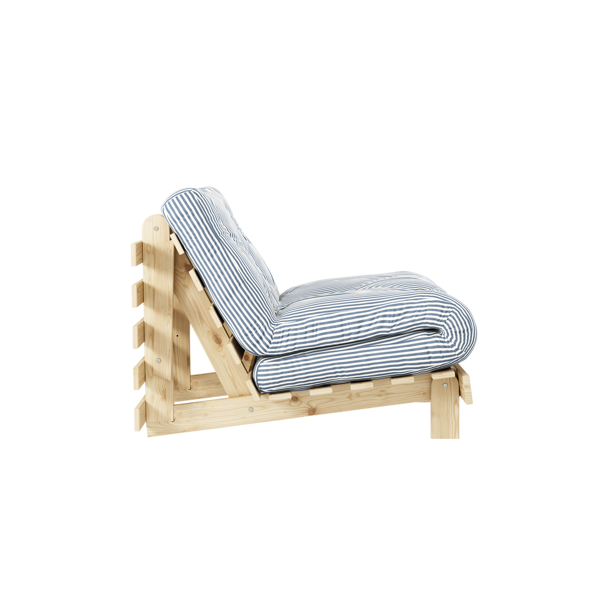 ROOTS RAW 90 X 200 W. ROOTS MATTRESS BEACH BLUE