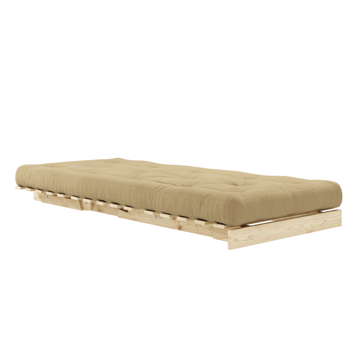 ROOTS RAW 90 X 200 W. ROOTS MATTRESS WHEAT BEIGE