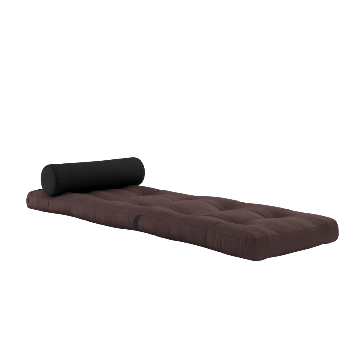 EMBALLER MARRON AVEC 1 COUSSIN GRIS FONCÉ