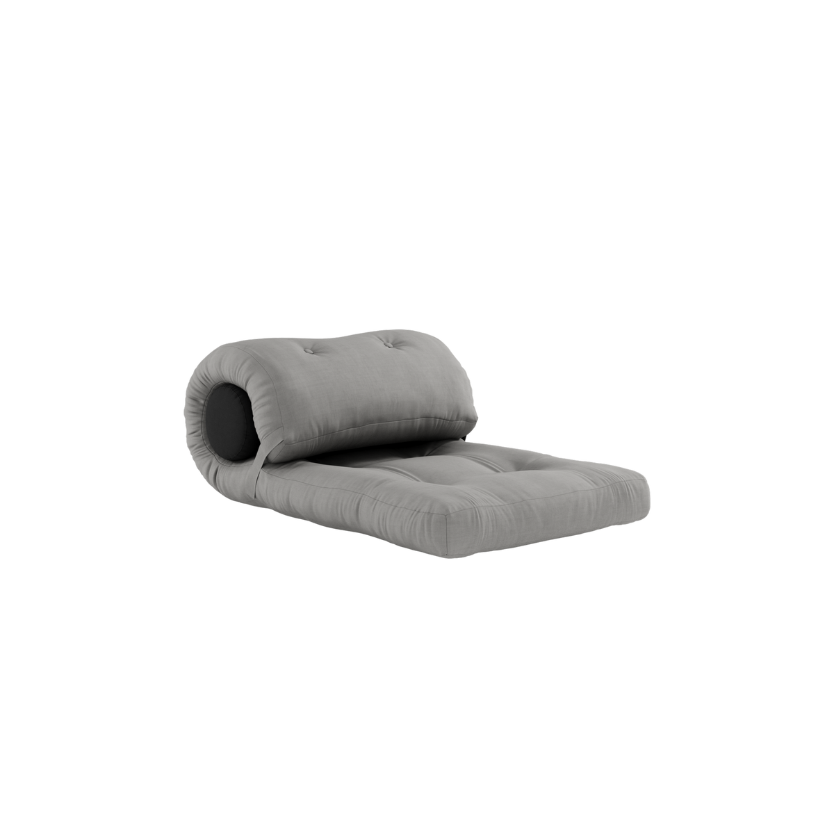 WRAP GREY W. 1 CUSHION DARK GREY