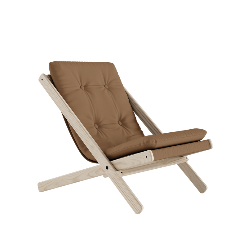 BOOGIE RAW BEECH W. BOOGIE MATTRESS MOCCA