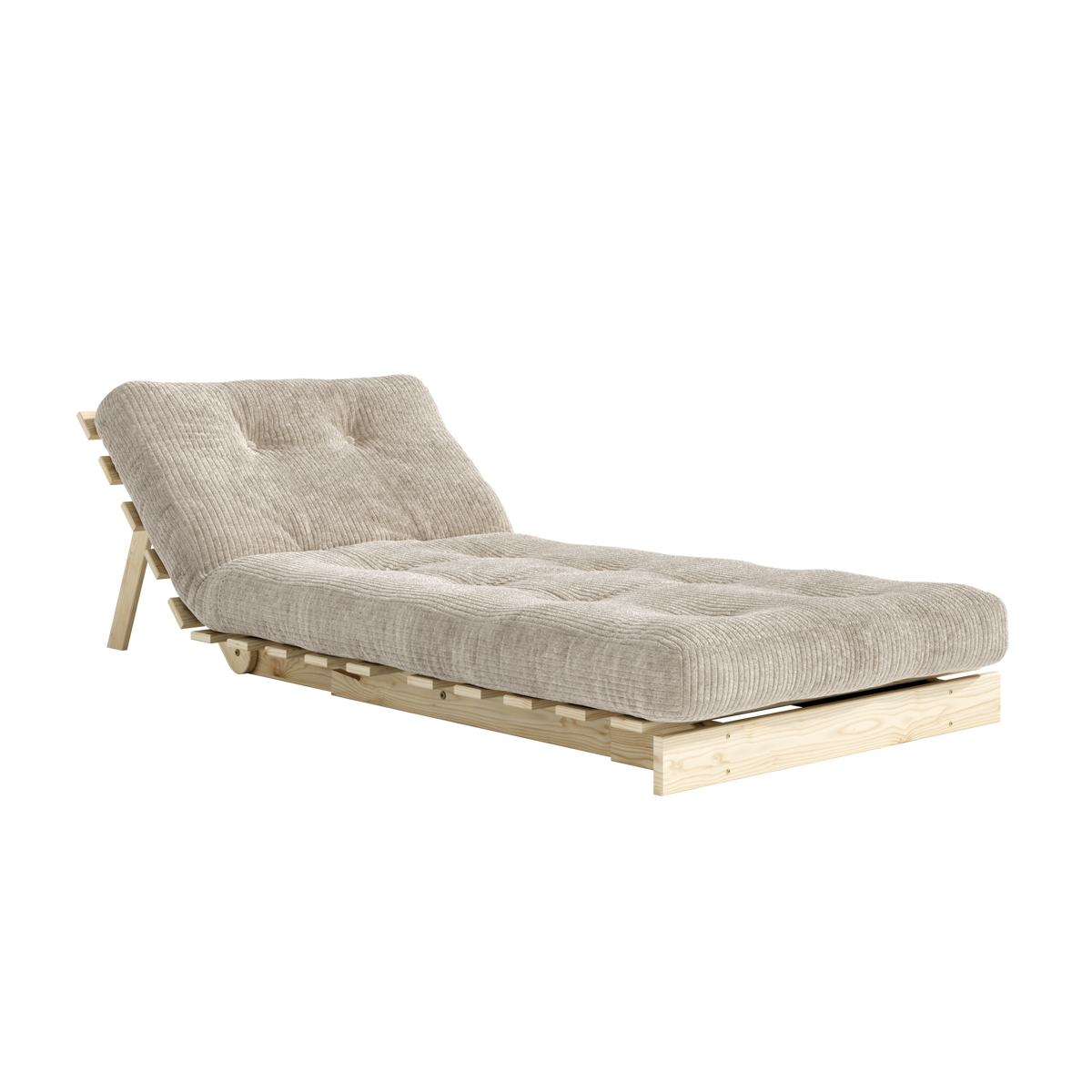 ROOTS RAW 90 X 200 W. ROOTS MATTRESS SOFT CREAM