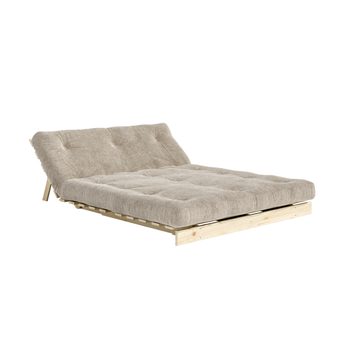 ROOTS RAW 140 X 200 W. ROOTS MATTRESS SOFT CREAM