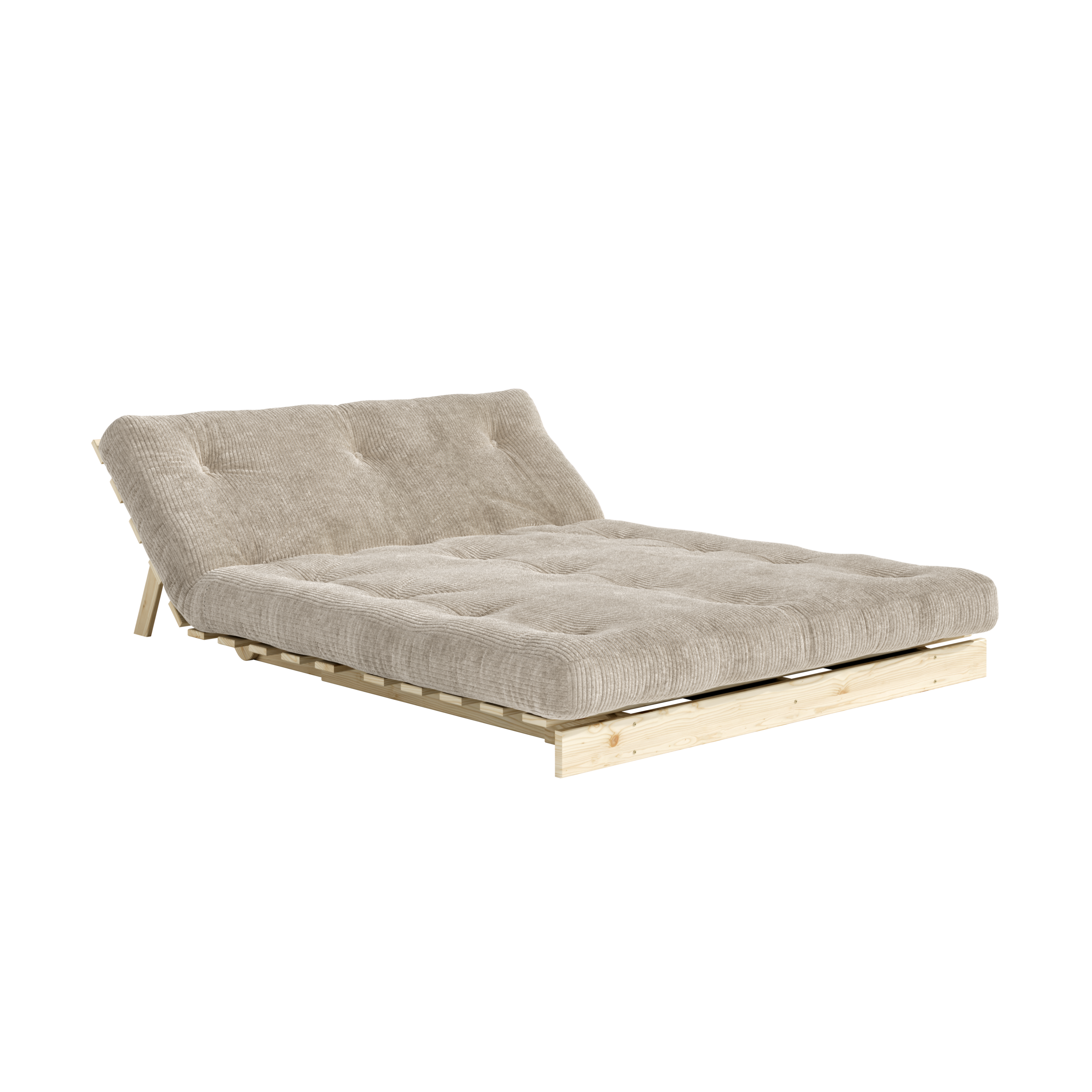 ROOTS RAW 140 X 200 W. ROOTS MATTRESS SOFT CREAM