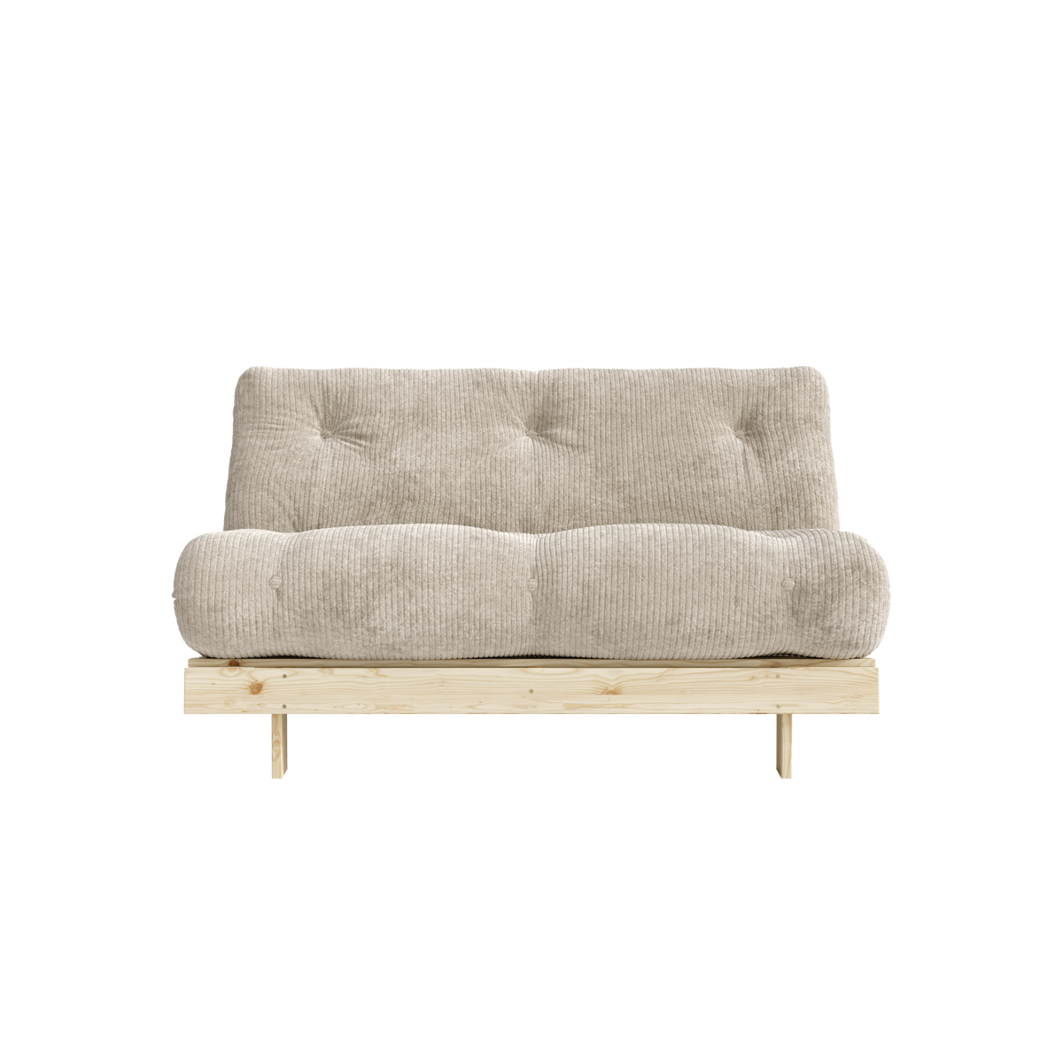 ROOTS RAW 140 X 200 W. ROOTS MATTRESS SOFT CREAM