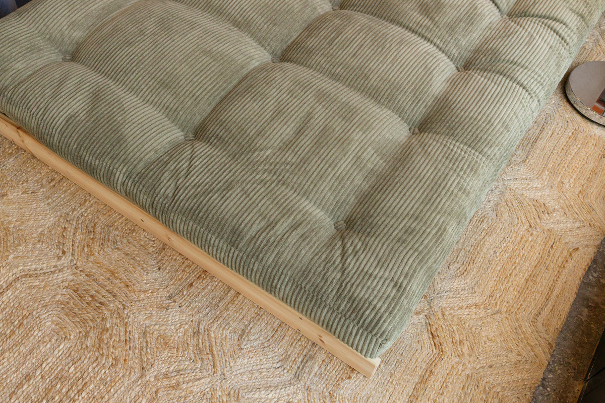 ROOTS RAW 140 X 200 W. ROOTS MATTRESS KHAKI GREEN