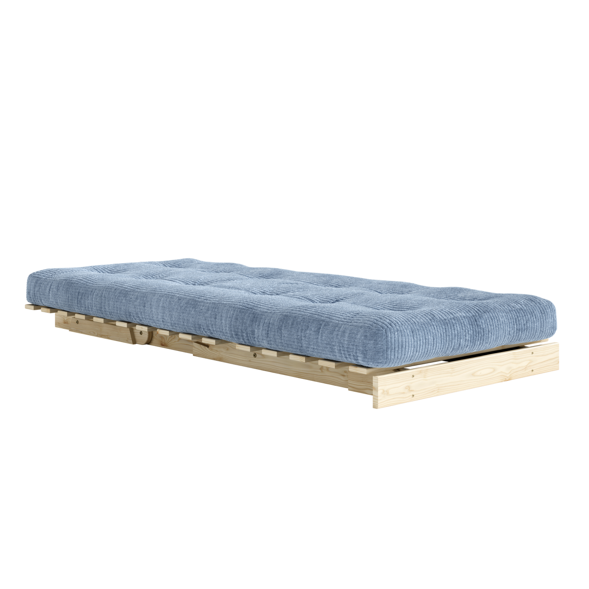 ROOTS RAW 90 X 200 W. ROOTS MATTRESS HAZY BLUE