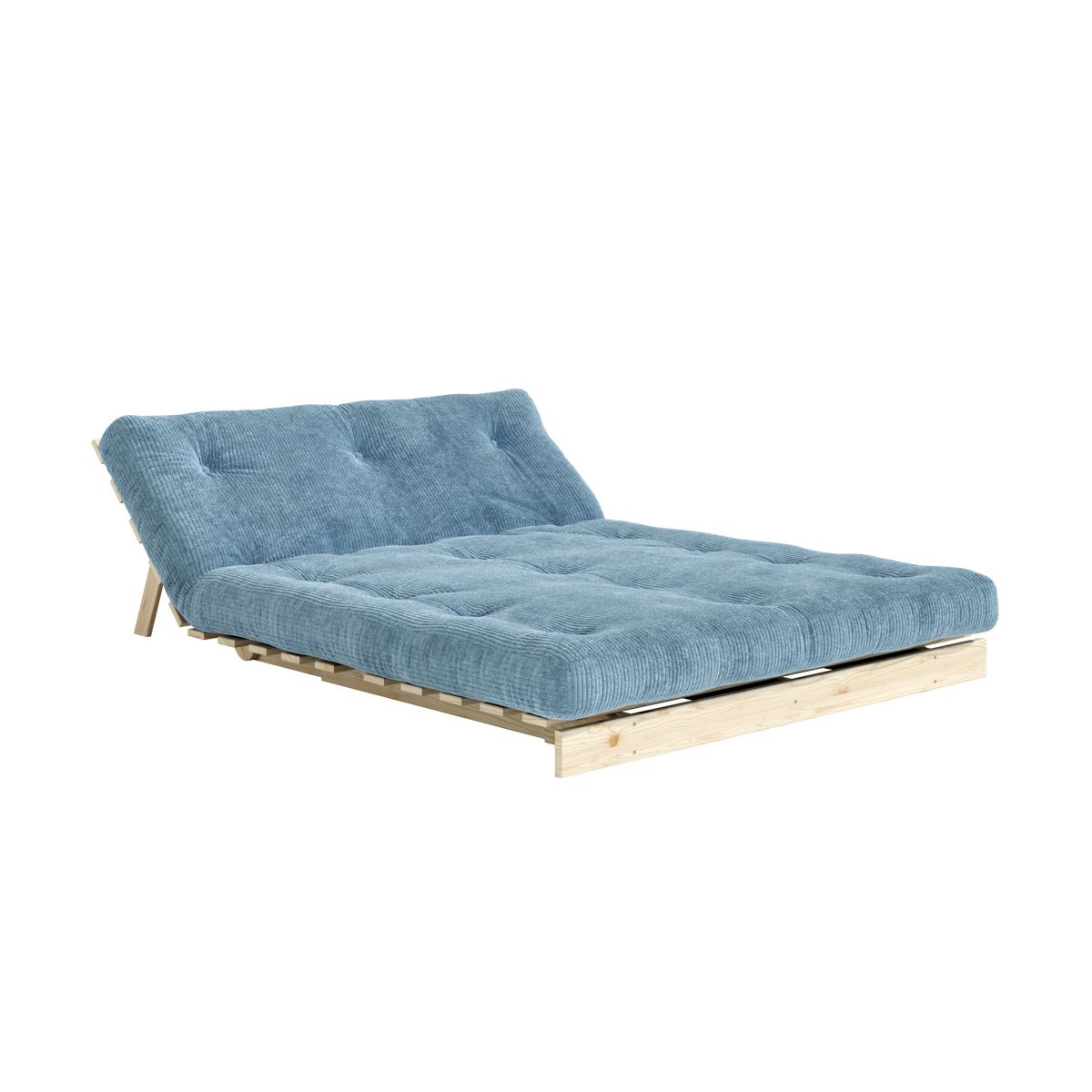 ROOTS RAW 140 X 200 W. ROOTS MATTRESS HAZY BLUE