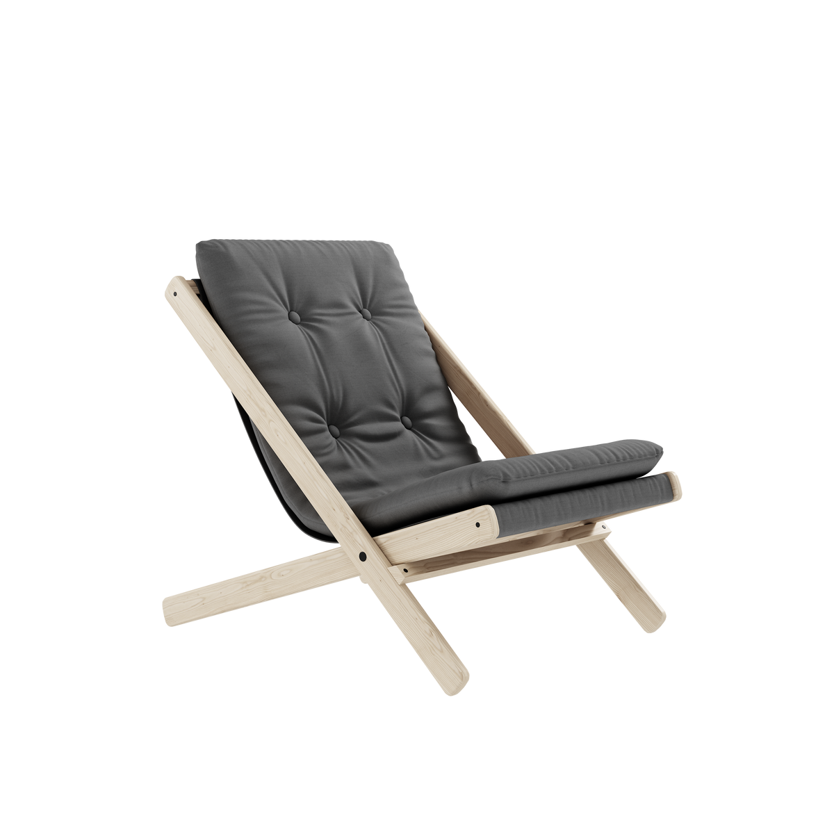 BOOGIE OIL BEECH OUT™ W. BOOGIE MATTRESS GRIS FONCÉ