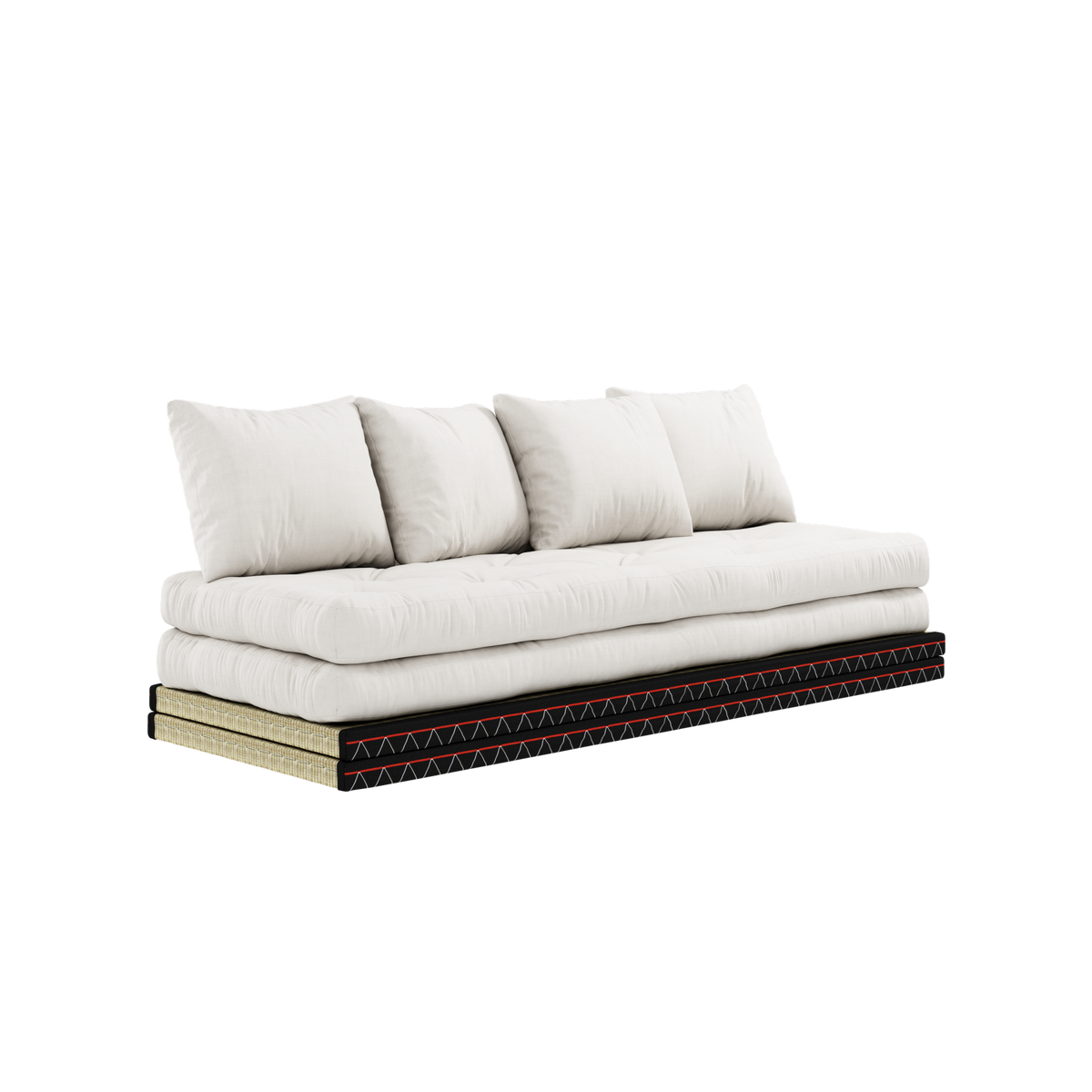 CHICO NATURAL W. 2 TATAMI 80 X 200 W. 2 CHICO MATTRESS SET NATURAL