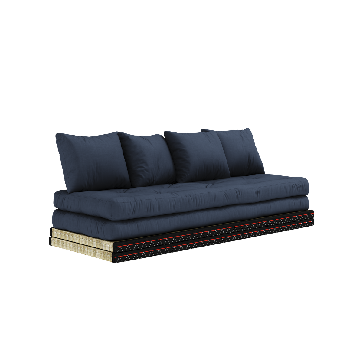 CHICO NAVY W. 2 TATAMI 80 X 200 W. 2 CHICO MATTRESS SET NAVY