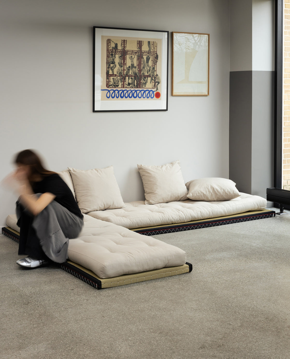 CHICO MOCCA W. 2 TATAMI 80 X 200 W. 2 CHICO MATTRESS SET MOCCA