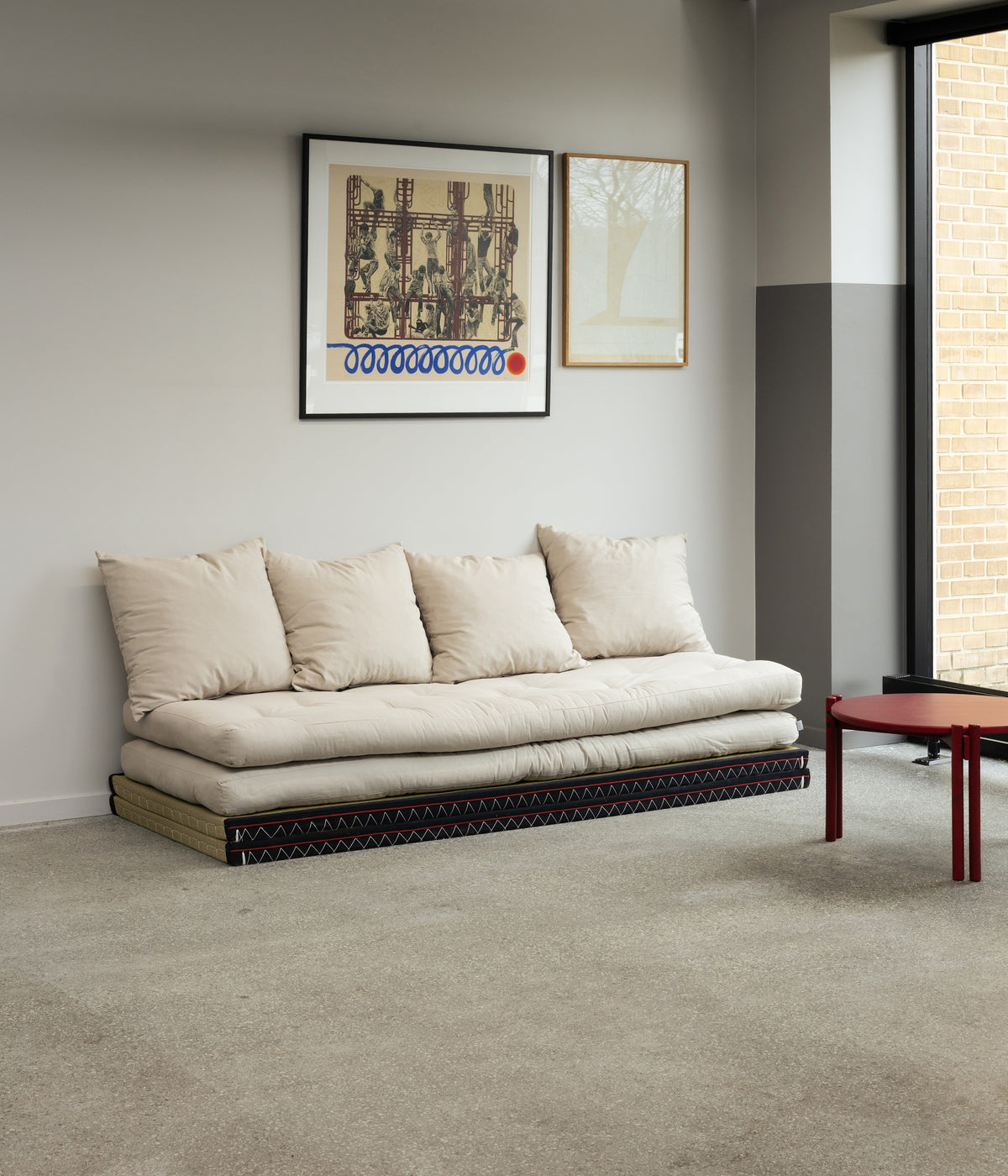 CHICO BROWN W. 2 TATAMI 80 X 200 W. 2 CHICO MATTRESS SET BROWN