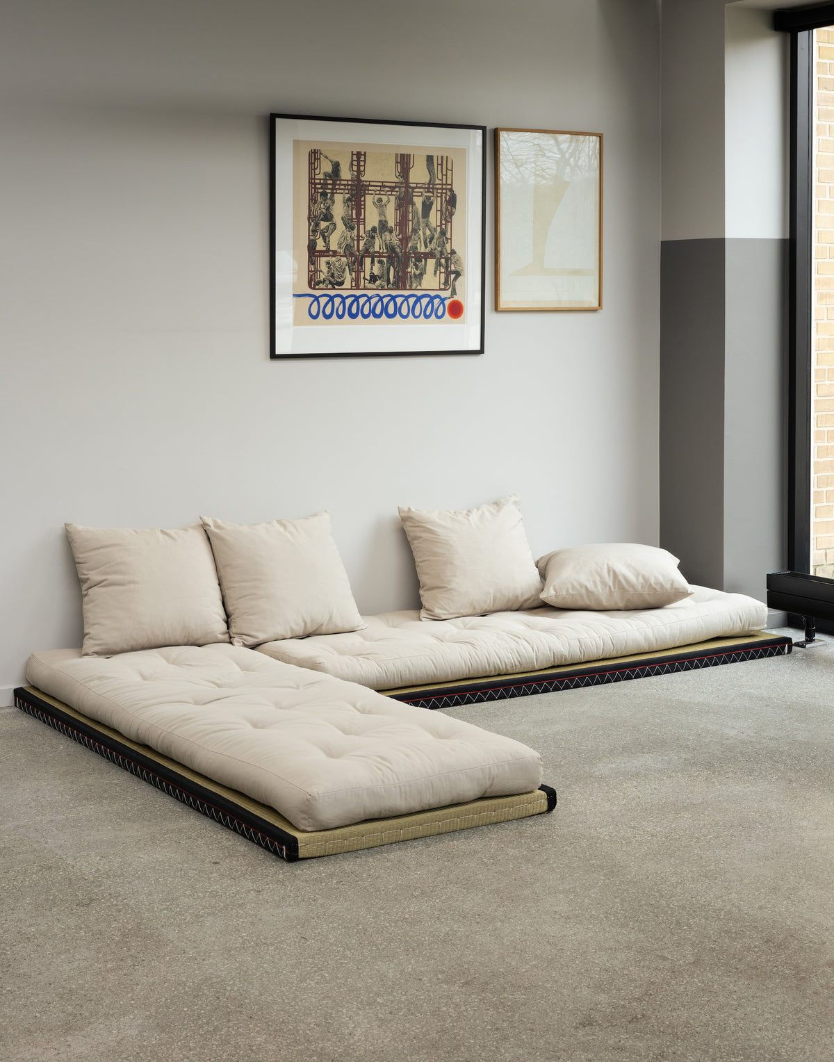 CHICO BORDEAUX W. 2 TATAMI 80 X 200 W. 2 CHICO MATTRESS SET BORDEAUX