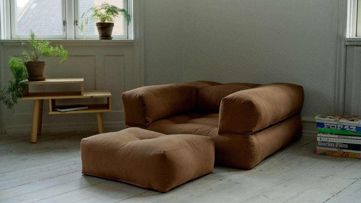 CUBE CHAIR OLIVE GREEN