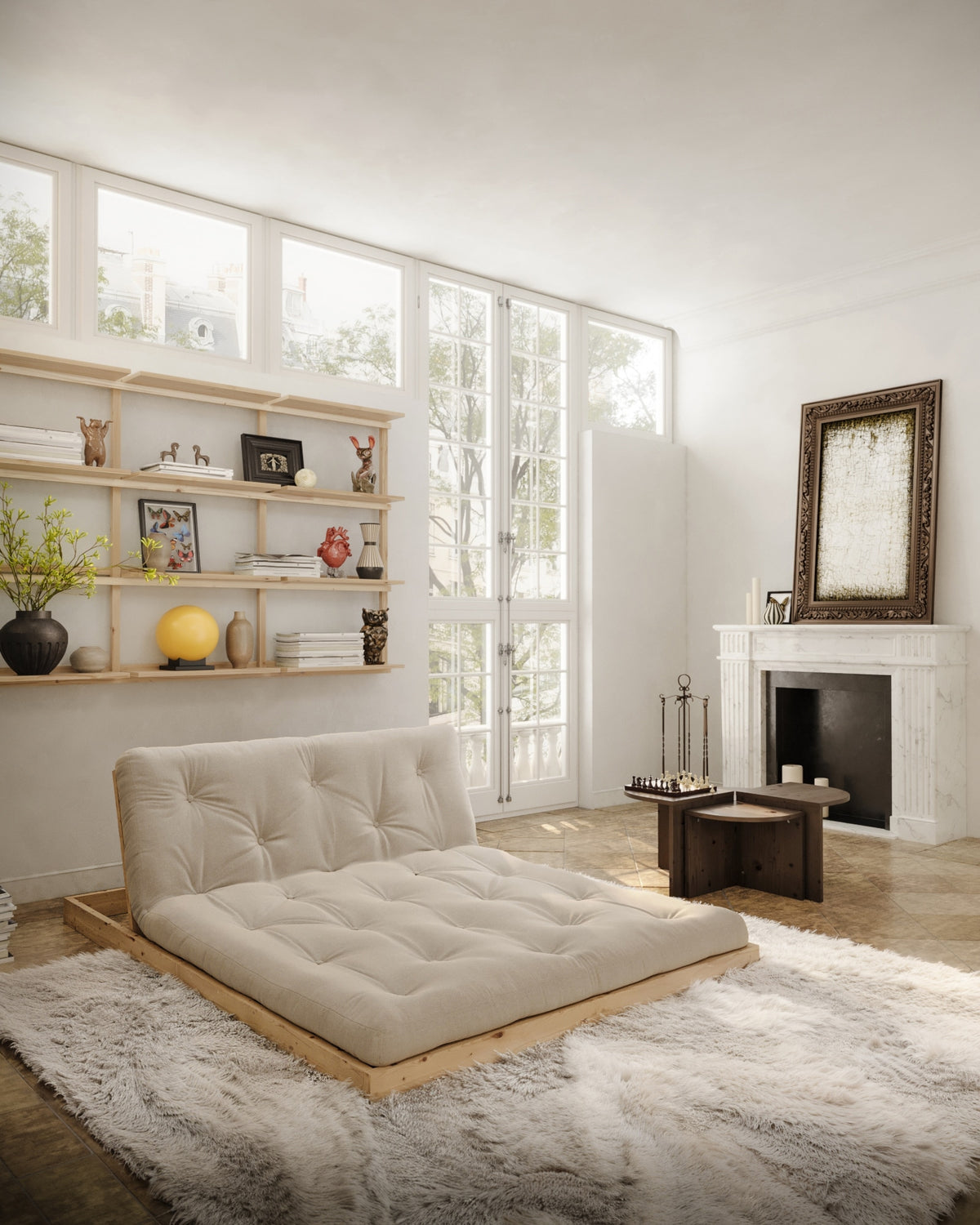 FLIP RAW 140 X 200 W. MATTRESS MOCCA