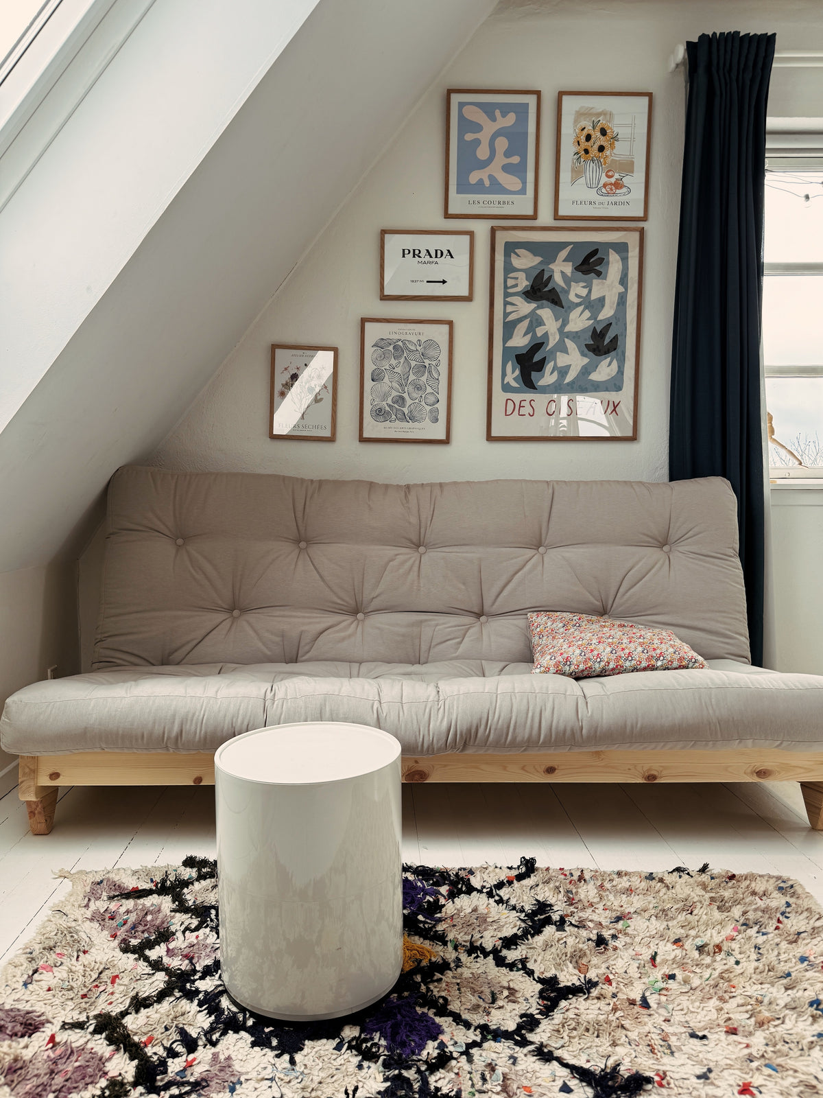FRESH CLEAR LACQUERED W. FRESH MATTRESS BROWN