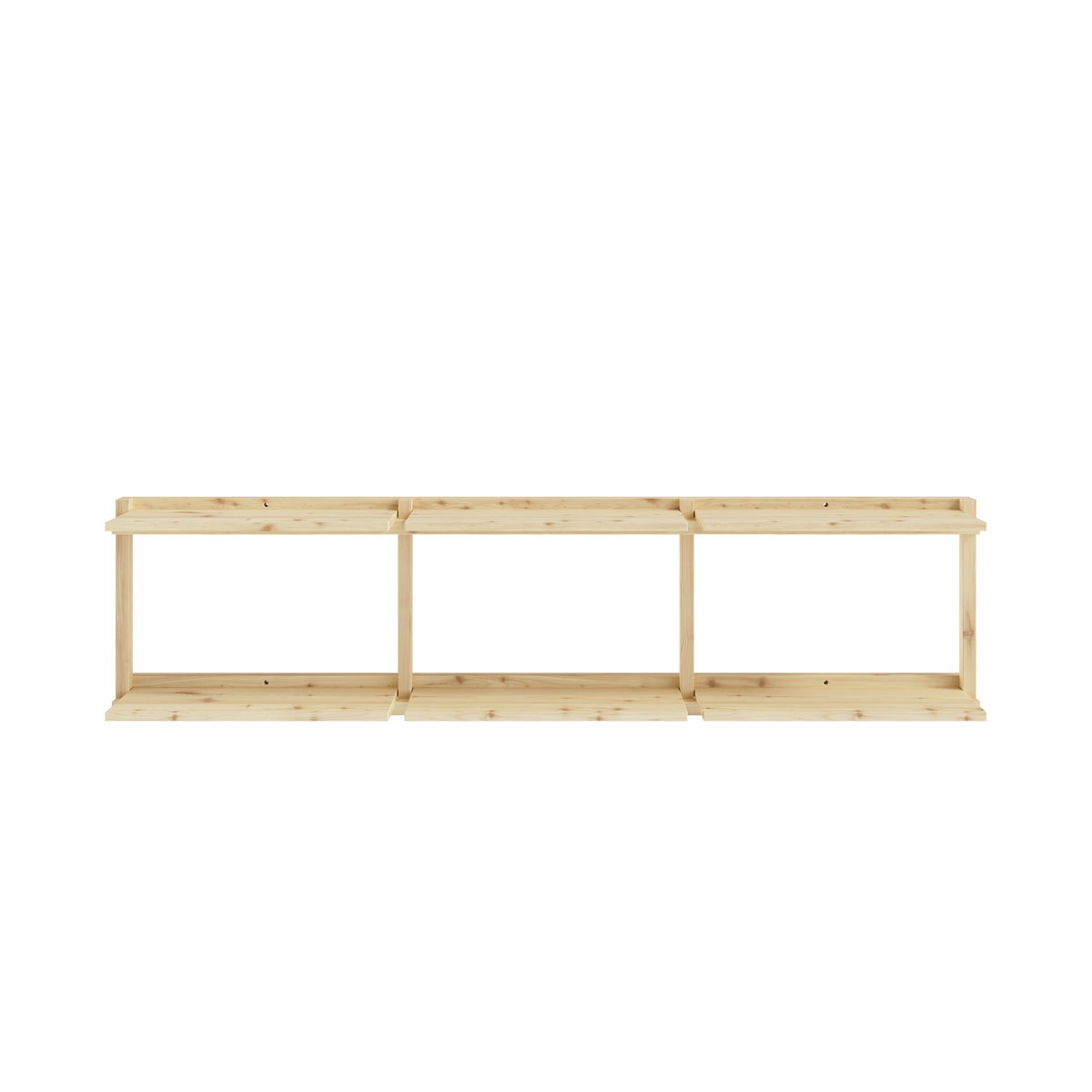 GROOVE SHELVING WIDE RAW