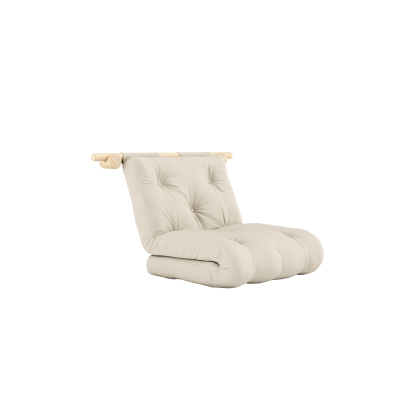 HOOKED RAW 75 x 200 W. BRAVO MATTRESS BEIGE