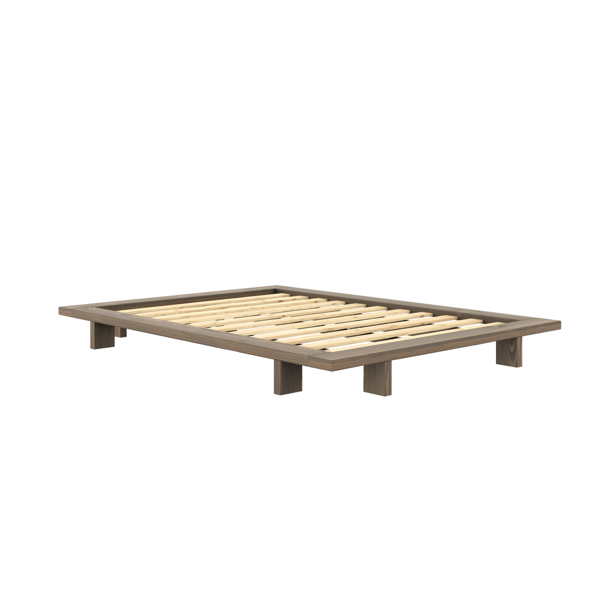 JAPAN BED CAROB BROWN FULL SIZE