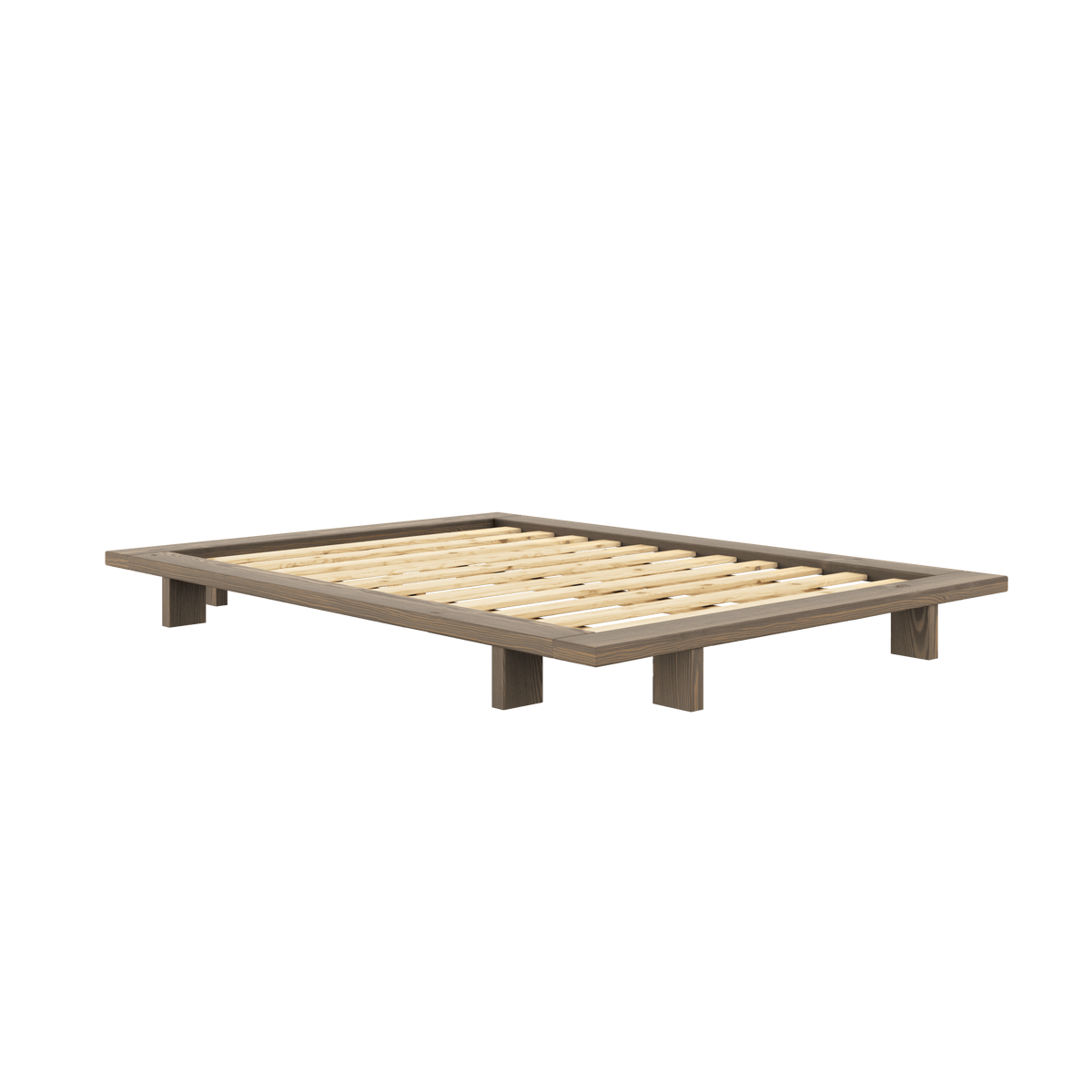 JAPAN BED CAROB BROWN 140 X 200