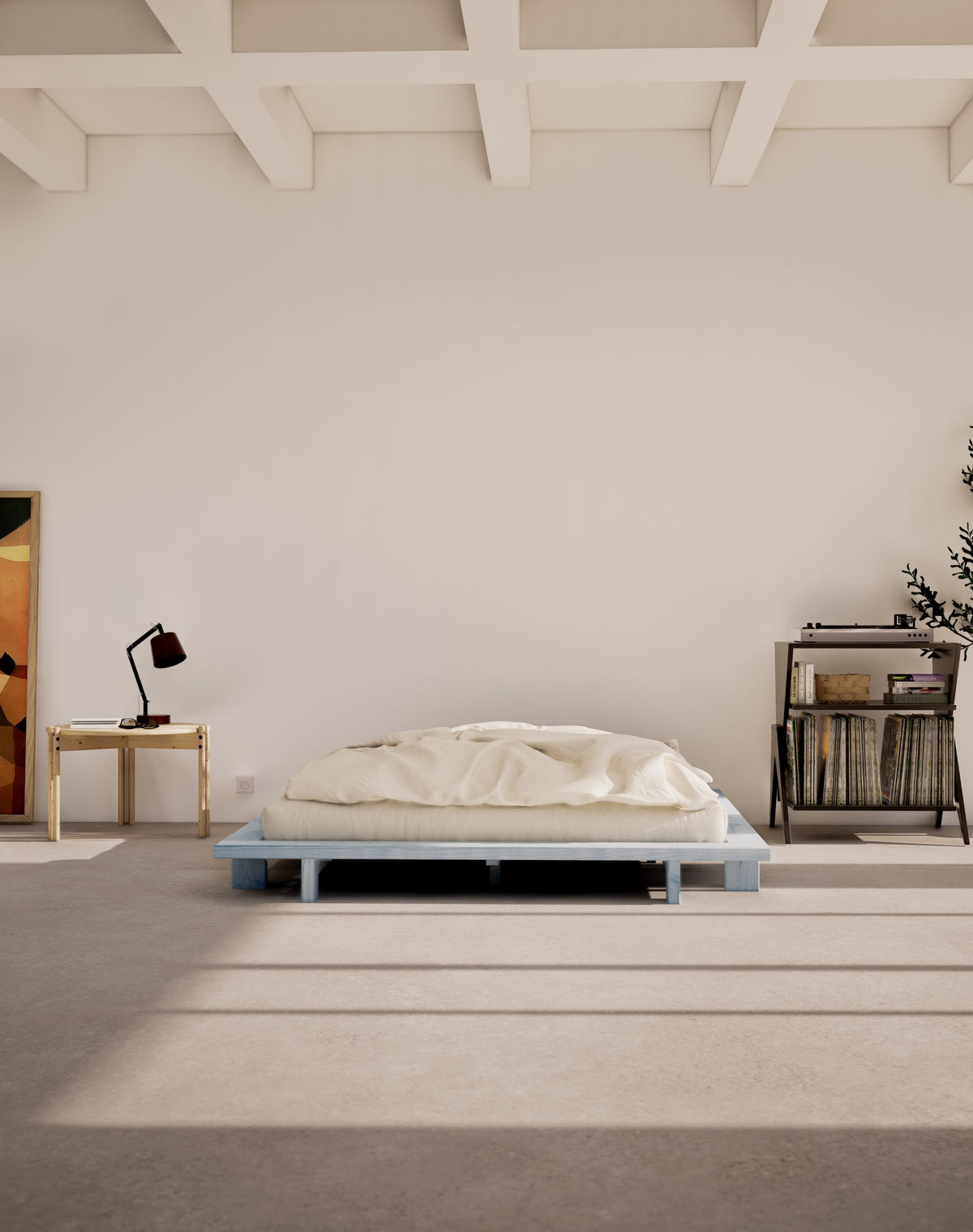 JAPAN BED BLUE DREAM 180 X 200