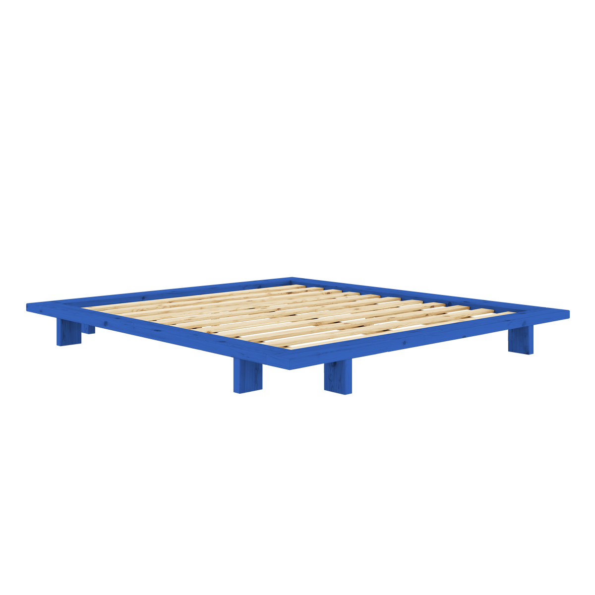 JAPAN BED VIVID BLUE 180 X 200