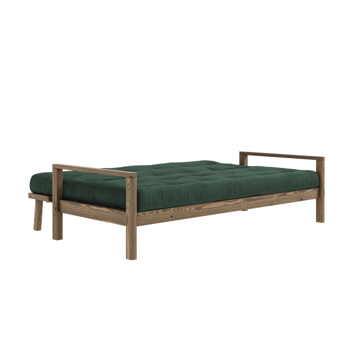 KNOB CAROB BROWN W. 5-LAYER MIXED MATTRESS SEAWEED