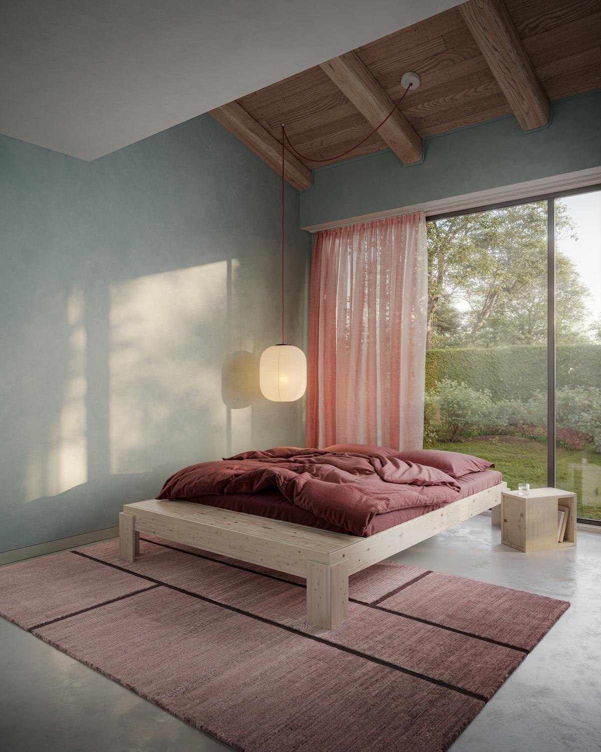 LAYERS BED BENCH CLEAR 180 X 200