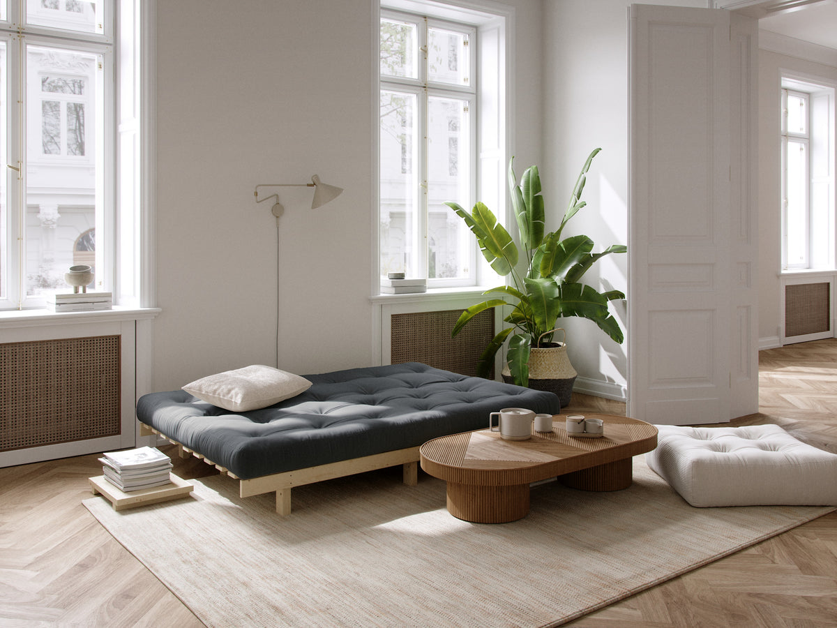 LEAN RAW W. 5-LAYER MIXED MATTRESS DARK GREY - US