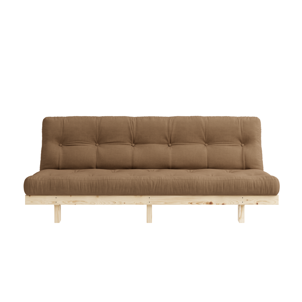LEAN RAW 130 X 200 W. ALPHA MATTRESS MOCCA